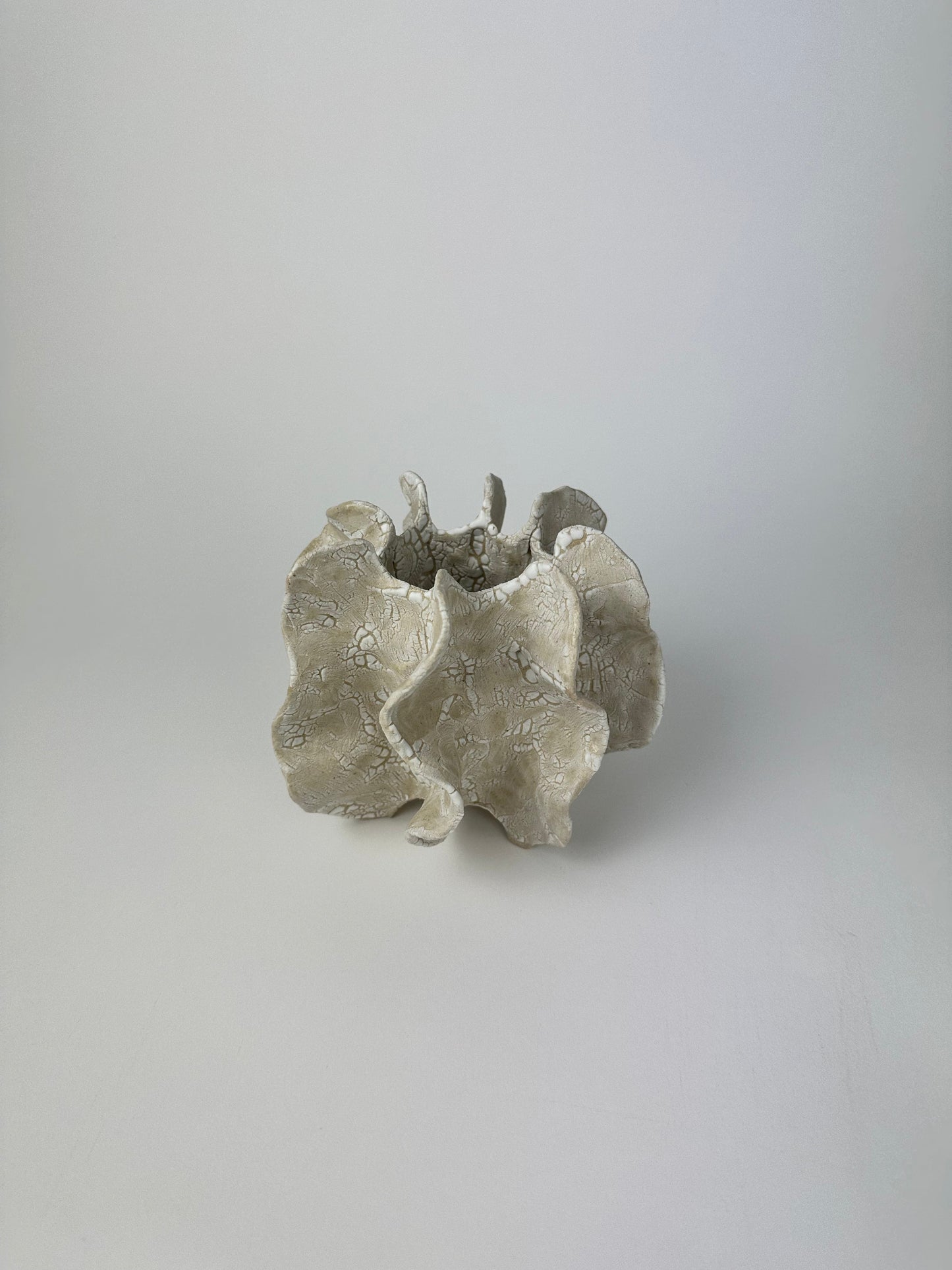 Mini chalk sea sculpture no 06113