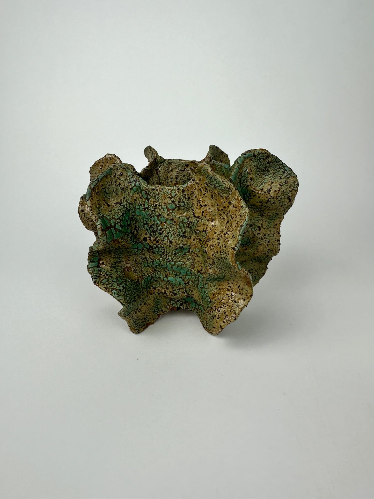 Mini chalk sea sculpture no 06115