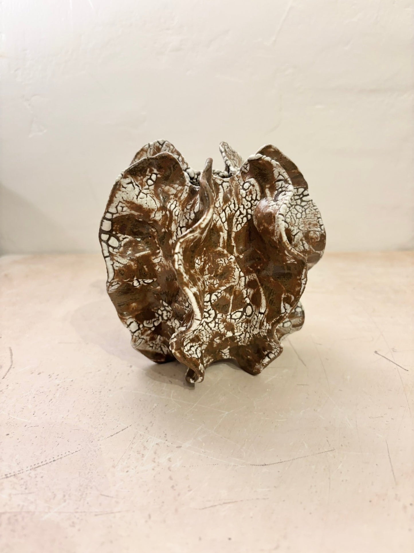 Mini chalk sea sculpture no 06140