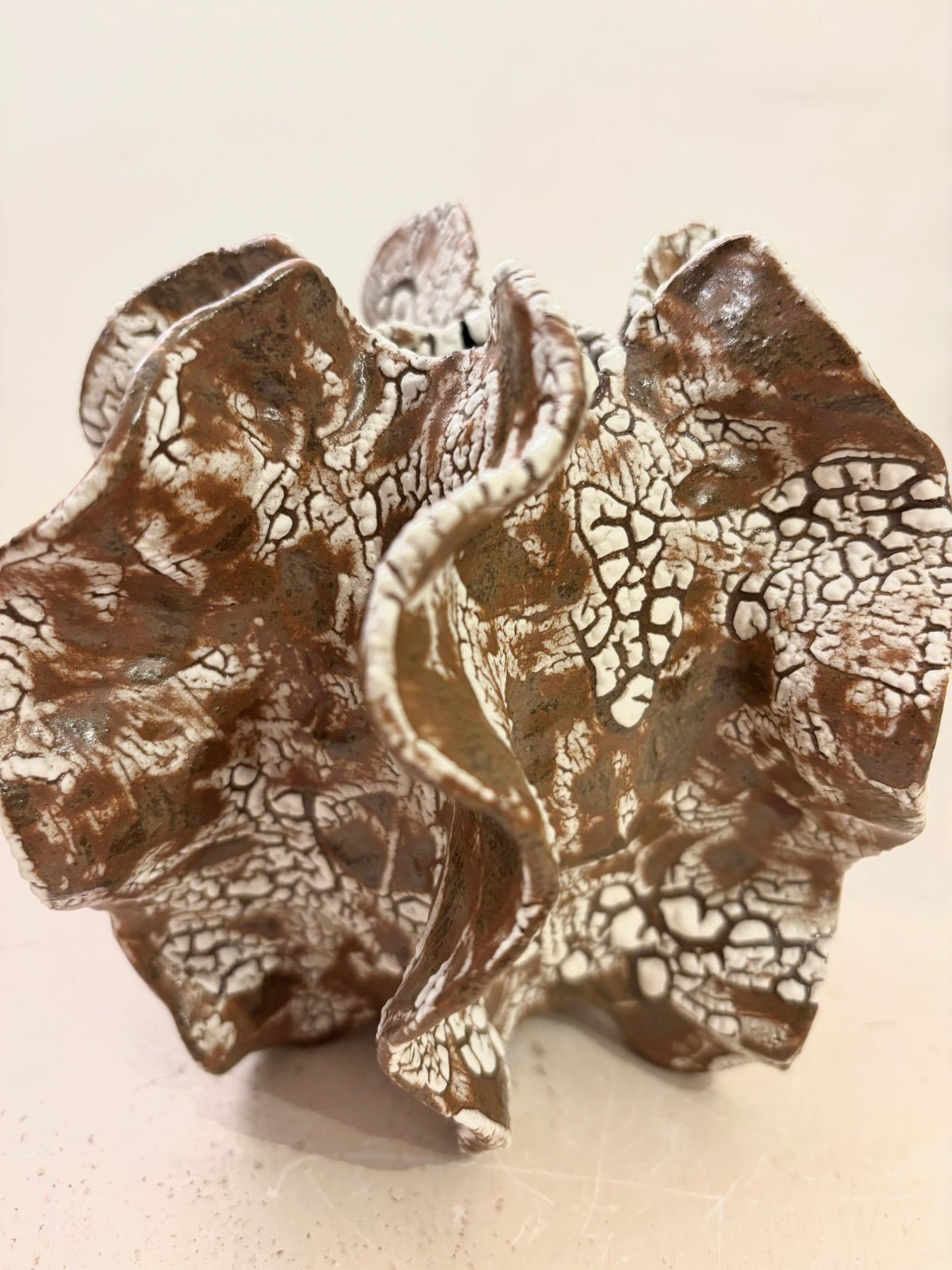 Mini chalk sea sculpture no 06140