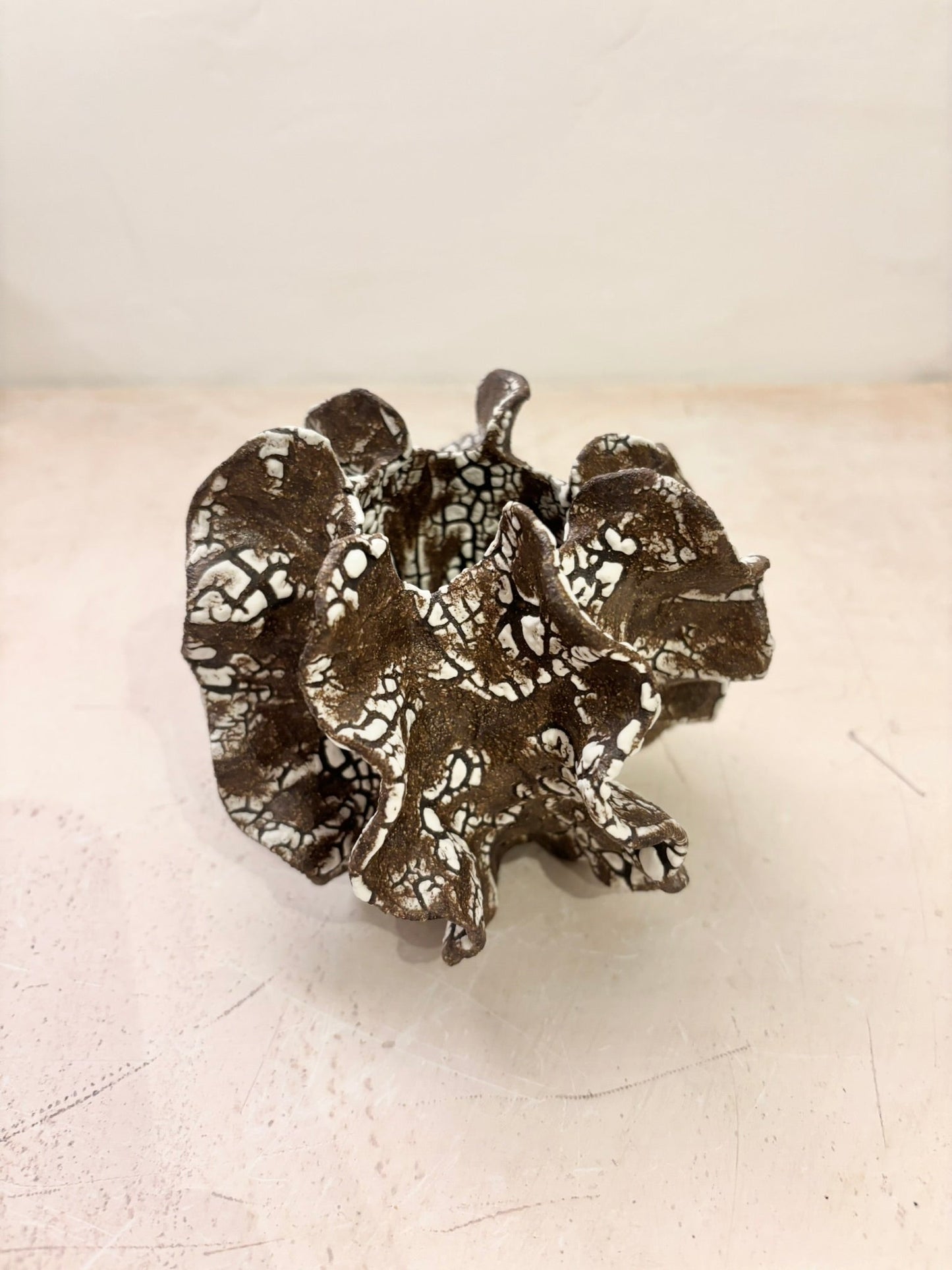 Mini chalk sea sculpture no 06131