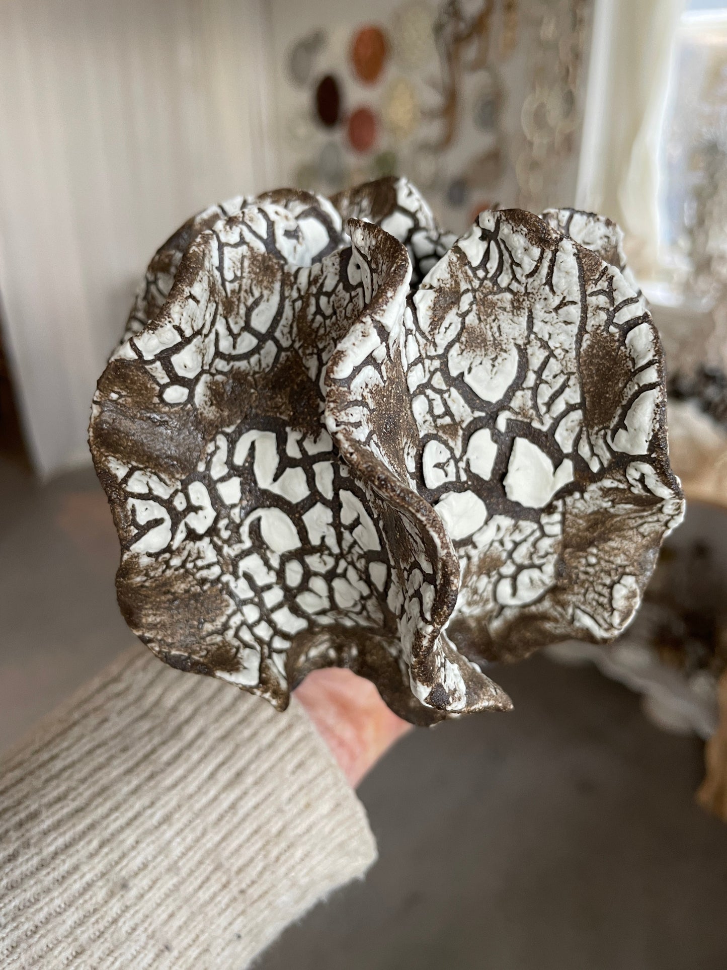 mini chalk sea sculpture no 01123