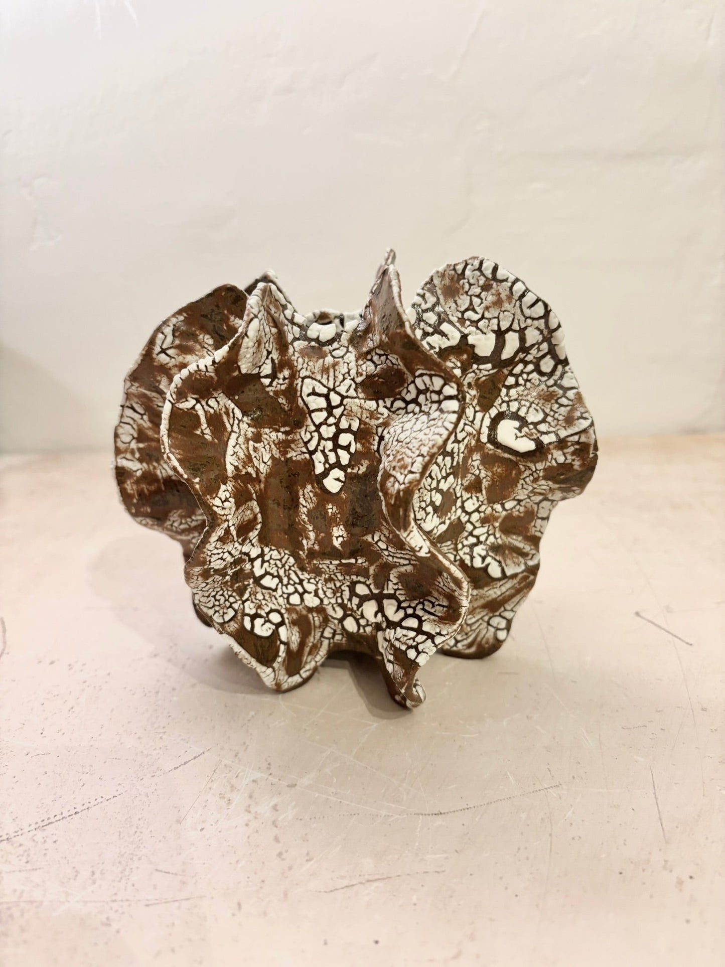 Mini chalk sea sculpture no 06140