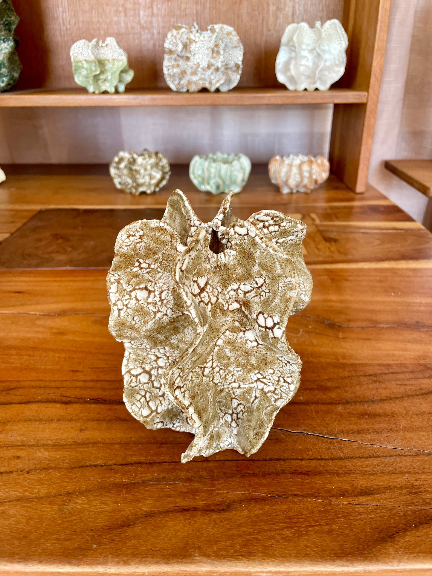 Mini chalk sea sculpture no 06137