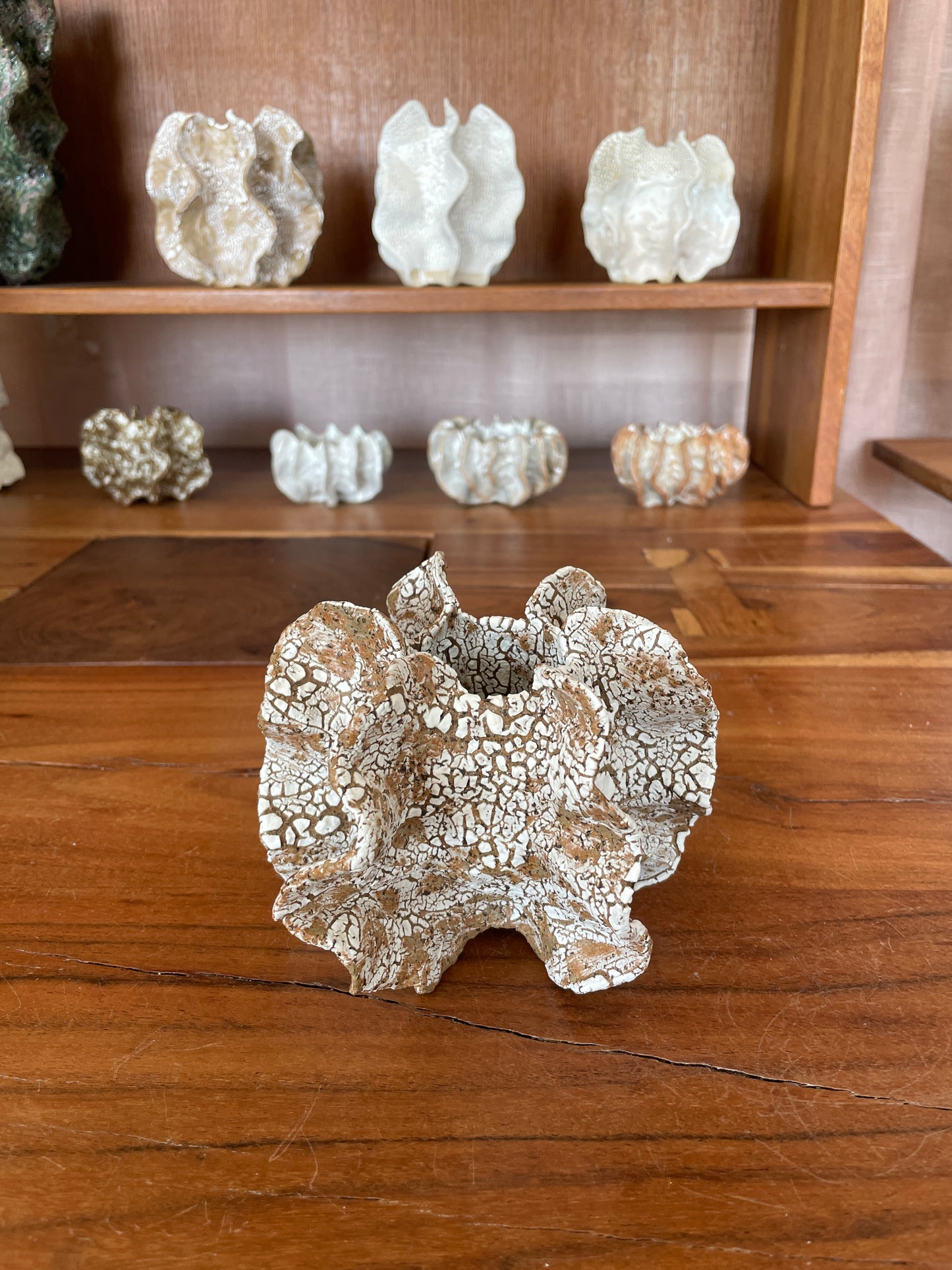 Mini chalk sea sculpture no 06142