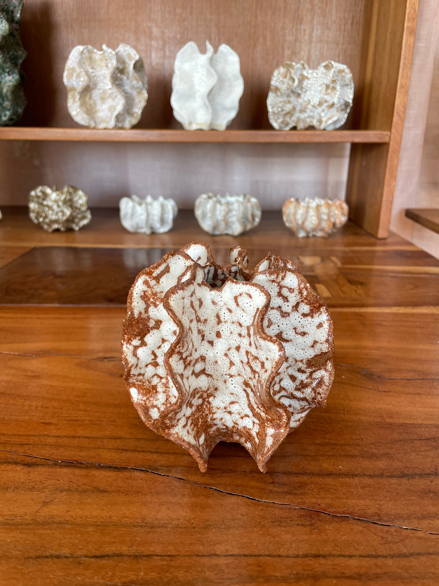 Mini chalk sea sculpture no 06136