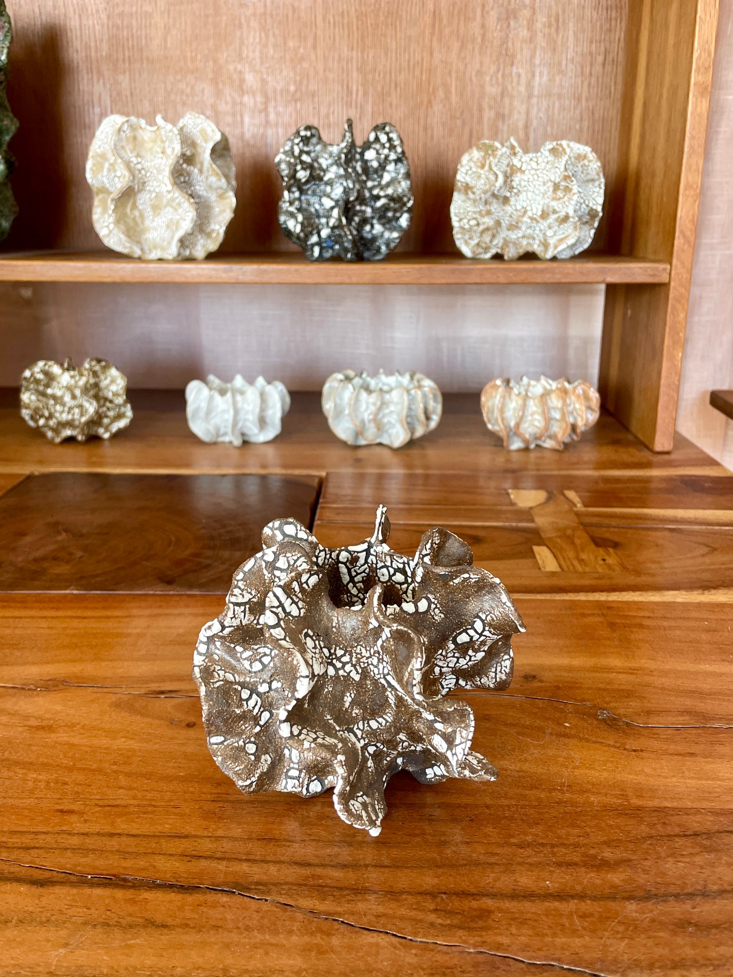 Mini chalk sea sculpture no 06131
